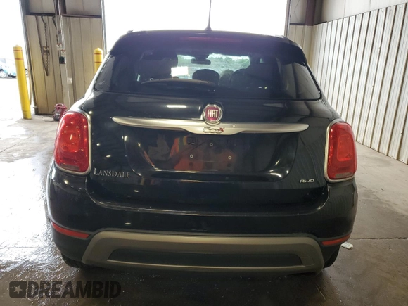 2016 FIAT 500X Trekking z VIN ZFBCFYCT6GP462972, wystawiony jako Copart lot #57337505 z przebiegiem 77 390 mil mil oraz Szkoda całkowita • Salvage title. Historia ofert i sprzedaży dostępna na DreamBid. Obrazek 6.