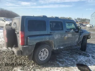 2006 Hummer H3 with VIN 5GTDN136068199742, listed as a Copart auction lot 42251835 with 145,275 mi miles and Salvage Title. Bid and sale history available at carsss.com. Image 3.