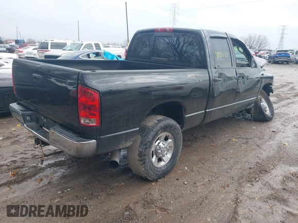 2005 Dodge 2500 SLT with VIN 3D7KS28C65G705441, listed as a IAAI auction lot 40906137 with 184,100 mi miles and . Bid and sale history available at DreamBid. Image 4.