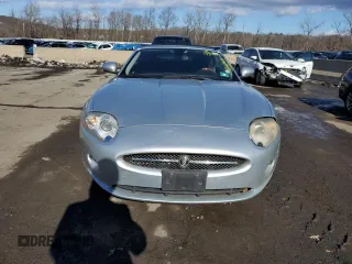 2007 Jaguar XK with VIN SAJDA44B575B01697, listed as a Copart auction lot 43980105 with Not Provided miles and Clean Title. Bid and sale history available at carsss.com. Image 5.
