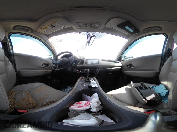 2016 Honda HR-V EX-L w/Navi with VIN 3CZRU6H75GM733050, listed as a IAAI auction lot 41832971 with 85,753 mi miles. Bid and sale history available at carsss.com. Image 18.