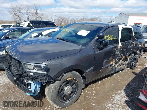 2024 Dodge Durango Pursuit with VIN 1C4RDJFG2RC154758, listed as a IAAI auction lot 41718422 with 95,000 mi miles and . Bid and sale history available at DreamBid. Image 19.