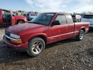 1999 Chevrolet S-10 LS with VIN 1GCCS19X5XK153534, listed as a Copart auction lot 50218515 with 195,805 mi miles and Salvage Title. Bid and sale history available at carsss.com. Image 1.