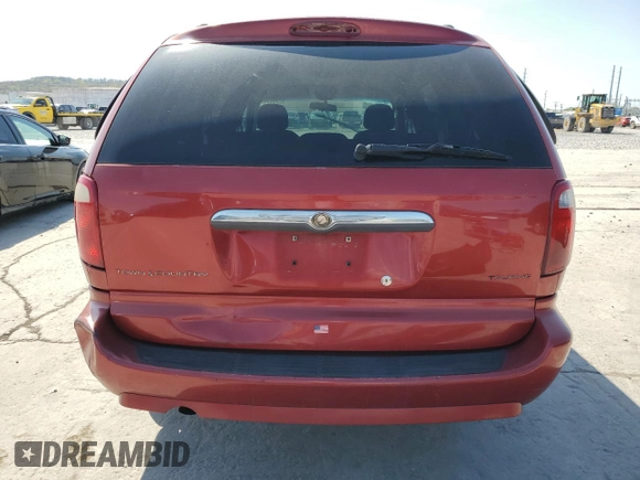 2007 Chrysler Town & Country LWB Touring with VIN 2A4GP54L37R321035, listed as a Copart auction lot 52368555 with 0 mi miles and Salvage Title. Bid and sale history available at carsss.com. Image 6.