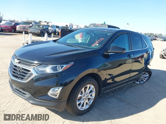 2021 Chevrolet Equinox LT z VIN 3GNAXUEV9ML301023, wystawiony jako IAAI lot #41724958 z przebiegiem 114 245 mil mil oraz . Historia ofert i sprzedaży dostępna na DreamBid. Obrazek 2.