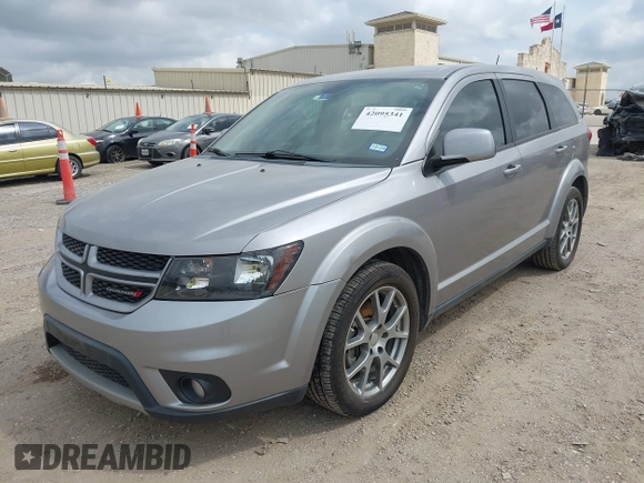 2016 Dodge Journey R/T with VIN 3C4PDCEG1GT186980, listed as a IAAI auction lot 42095341 with 70,314 mi miles and . Bid and sale history available at carsss.com. Image 6.