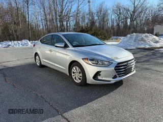 2017 Hyundai Elantra SE with VIN 5NPD74LF0HH150791, listed as a Copart auction lot 52001975 with 181,345 mi miles and Clean title. Bid and sale history available at DreamBid. Image 1.
