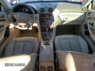 2007 Mercedes-Benz CLK 350 with VIN WDBTJ56H37F213910, listed as a Copart auction lot 78268504 with 109,569 mi miles and Salvage Title. Bid and sale history available at DreamBid. Image 8.