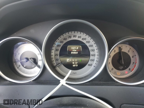 2015 Mercedes-Benz C 250 with VIN WDDGJ4HB6FG433210, listed as a Copart auction lot 49184935 with 84,864 mi miles and Salvage Title. Bid and sale history available at carsss.com. Image 9.