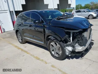 2021 Hyundai Santa Fe SEL with VIN 5NMS24AJ9MH331876, listed as a IAAI auction lot 41821775 with 56,756 mi miles. Bid and sale history available at carsss.com. Image 1.