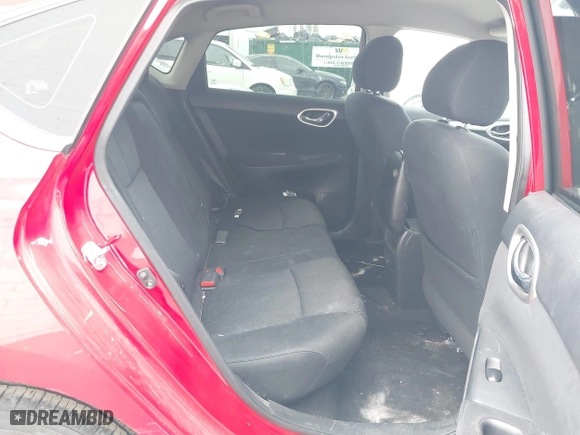 2015 Nissan Sentra S with VIN 3N1AB7AP8FY239655, listed as a IAAI auction lot 41982460 with 110,894 mi miles. Bid and sale history available at carsss.com. Image 8.