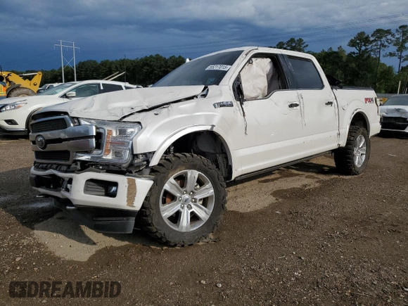 2019 Ford F-150 XL with VIN 1FTEW1E47KFD09339, listed as a Copart auction lot 55217015 with 74,539 mi miles and Salvage title. Bid and sale history available at DreamBid. Image 1.