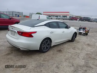 2017 Nissan Maxima SR with VIN 1N4AA6AP7HC425022, listed as a IAAI auction lot 41909028 with 72,371 mi miles and . Bid and sale history available at DreamBid. Image 4.