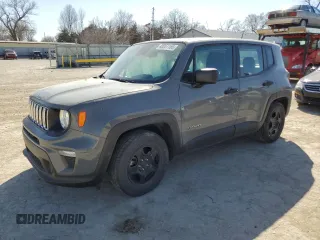 2021 Jeep Renegade Sport с VIN ZACNJCAB9MPM30353, выставлен на аукционе Copart как лот 48957165 с пробегом Не указан миль и Списание • Salvage title. История ставок и продаж доступна на DreamBid. Изображение 1.