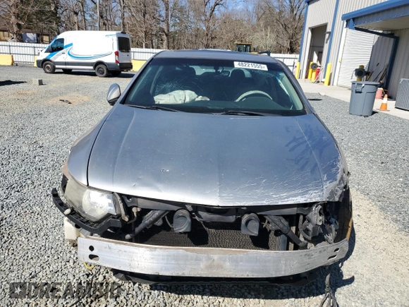 2010 Acura TSX with VIN JH4CU2F67AC031320, listed as a Copart auction lot 48221555 with 267,916 mi miles and Salvage Title. Bid and sale history available at carsss.com. Image 5.