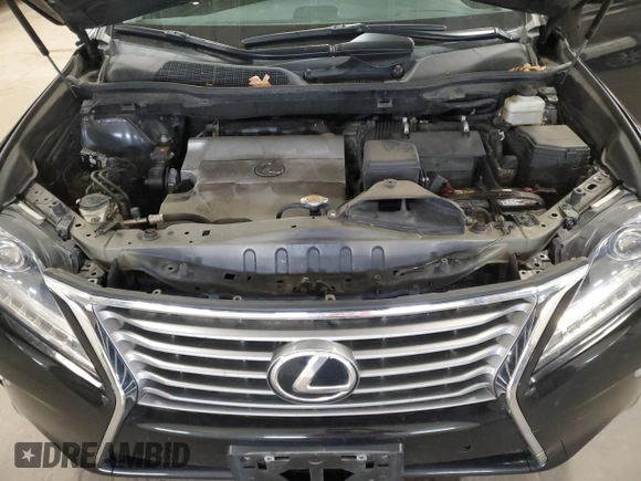 2015 Lexus RX 350 with VIN 2T2BK1BA2FC341618, listed as a Copart auction lot 57609935 with 100,014 mi miles and Salvage title. Bid and sale history available at DreamBid. Image 12.
