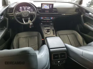 2019 Audi Q5 Premium Plus with VIN WA1BNAFY2K2037419, listed as a Copart auction lot 63625595 with 62,152 mi miles and Salvage title. Bid and sale history available at DreamBid. Image 8.
