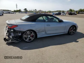 2024 BMW 4 Series 430i xDrive with VIN WBA43AT08RCN97661, listed as a Copart auction lot 71480614 with 2,383 mi miles and Salvage Title. Bid and sale history available at carsss.com. Image 3.
