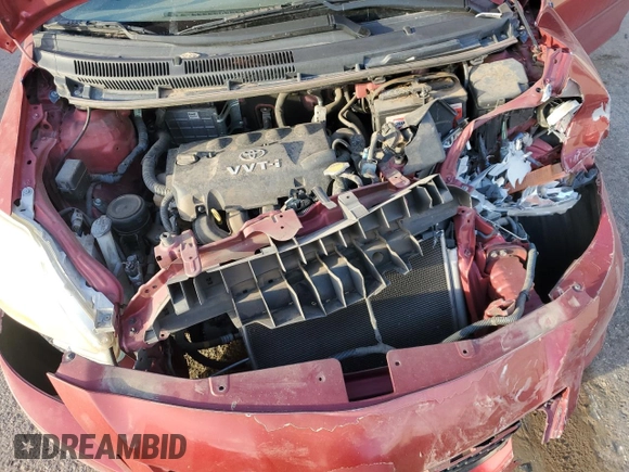 2009 Toyota Yaris with VIN JTDBT903191331708, listed as a Copart auction lot 49345275 with 0 mi miles and Salvage Title. Bid and sale history available at carsss.com. Image 12.