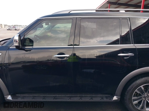 2018 Nissan Armada SL with VIN JN8AY2ND8JX000460, listed as a IAAI auction lot 41878921 with 143,454 mi miles and . Bid and sale history available at DreamBid. Image 14.