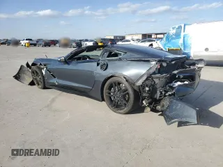 2019 Chevrolet Corvette 1LT with VIN 1G1YB2D72K5110644, listed as a Copart auction lot 49633115 with 95,213 mi miles and Salvage title. Bid and sale history available at DreamBid. Image 2.