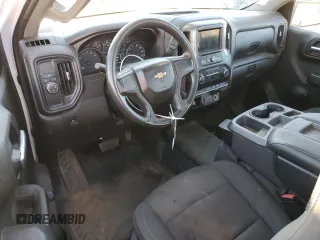 2019 Chevrolet Silverado 1500 Work Truck with VIN 3GCNWAEF5KG187970, listed as a Copart auction lot 84633114 with 68,070 mi miles and Salvage Title. Bid and sale history available at DreamBid. Image 8.