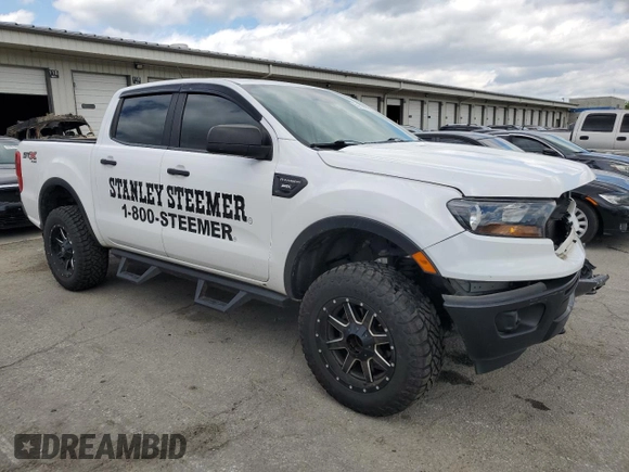 2019 Ford Ranger XL with VIN 1FTER4FH5KLB07014, listed as a Copart auction lot 57758055 with 113,031 mi miles and Non repairable. Bid and sale history available at DreamBid. Image 4.
