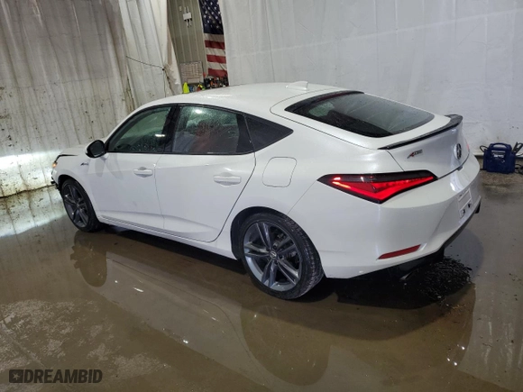 2023 Acura Integra w/A-Spec Package with VIN 19UDE4H36PA018789, listed as a Copart auction lot 71048464 with 33,634 mi miles and Salvage Title. Bid and sale history available at carsss.com. Image 2.