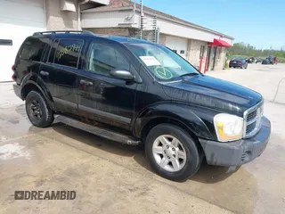 2005 Dodge Durango SXT z VIN 1D4HB38N45F610585, wystawiony jako IAAI lot #42282944 z przebiegiem 180 446 mil mil oraz . Historia ofert i sprzedaży dostępna na DreamBid. Obrazek 1.