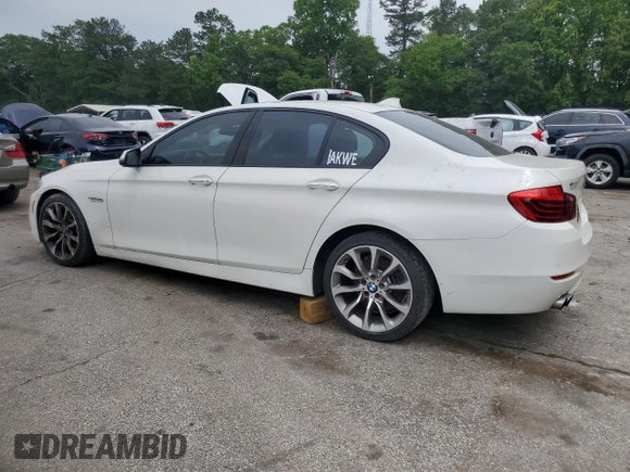 2016 BMW 5 Series 528i xDrive with VIN WBA5A7C5XGG148447, listed as a Copart auction lot 56825455 with 128,800 mi miles and Clean title. Bid and sale history available at DreamBid. Image 2.