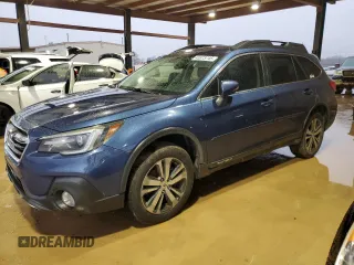 2019 Subaru Outback Limited with VIN 4S4BSANC7K3261988, listed as a Copart auction lot 43373745 with 141,655 mi miles and Salvage title. Bid and sale history available at DreamBid. Image 1.