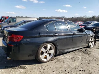 2015 BMW M5 with VIN WBSFV9C57FD594703, listed as a Copart auction lot 37756913 with 165,305 mi miles. Bid and sale history available at carsss.com. Image 3.