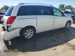 2008 Nissan Quest with VIN 5N1BV28U08N106844, listed as a Copart auction lot 69964394 with 158,306 mi miles and Salvage Title. Bid and sale history available at carsss.com. Image 3.