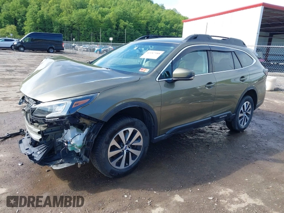 2020 Subaru Outback Premium with VIN 4S4BTACC1L3224596, listed as a IAAI auction lot 42187988 with 59,604 mi miles and . Bid and sale history available at DreamBid. Image 18.