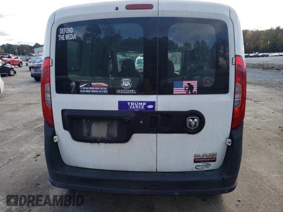 2017 Ram ProMaster City Cargo Tradesman с VIN ZFBERFAB1H6D52453, выставлен на аукционе Copart как лот 80717774 с пробегом 364 050 миль миль и Списание • Salvage title. История ставок и продаж доступна на DreamBid. Изображение 6.