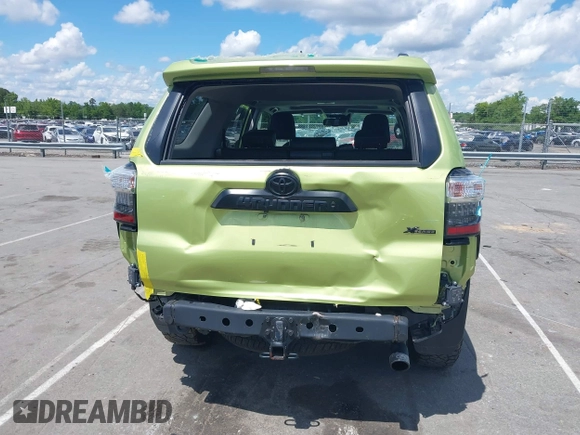2023 Toyota 4Runner TRD Off Road Premium with VIN JTERU5JR0P6096303, listed as a IAAI auction lot 42170813 with 28,129 mi miles and . Bid and sale history available at DreamBid. Image 17.