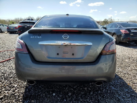 2014 Nissan Maxima S with VIN 1N4AA5AP3EC465054, listed as a Copart auction lot 50627765 with 172,932 mi miles and Salvage Title. Bid and sale history available at DreamBid. Image 6.