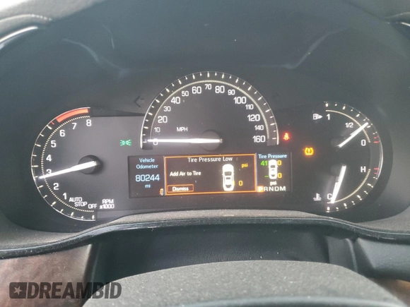 2019 Cadillac CTS Sedan Luxury RWD with VIN 1G6AR5SS1K0100183, listed as a Copart auction lot 44301535 with 80,244 mi miles and Salvage Title. Bid and sale history available at carsss.com. Image 9.