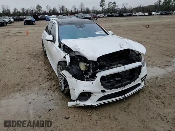 2024 Mercedes-Benz S 580 с VIN W1K6G7GB7RA274038, выставлен на аукционе Copart как лот 42456595 с пробегом 5 810 миль миль и Списание • Salvage title. История ставок и продаж доступна на DreamBid. Изображение 11.