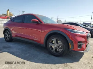 2021 Ford Mustang Mach-E Select with VIN 3FMTK1SS9MMA59428, listed as a Copart auction lot 58368865 with 46,718 mi miles and Salvage title. Bid and sale history available at DreamBid. Image 4.