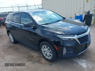 2022 Chevrolet Equinox LT with VIN 2GNAXTEV4N6108424, listed as a IAAI auction lot 42399337 with 60,460 mi miles and . Bid and sale history available at DreamBid. Image 1.