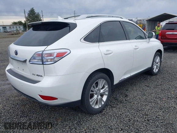 2011 Lexus RX 450h with VIN JTJBC1BA2B2422206, listed as a IAAI auction lot 41798801 with 156,829 mi miles and . Bid and sale history available at DreamBid. Image 4.