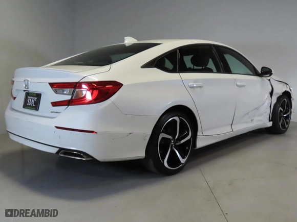 2019 Honda Accord Sedan Sport 1.5T with VIN 1HGCV1F35KA149248, listed as a Copart auction lot 48583855 with 85,876 mi miles and Salvage Title. Bid and sale history available at carsss.com. Image 3.