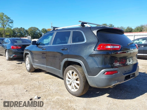 2014 Jeep Cherokee Limited with VIN 1C4PJMDSXEW132301, listed as a IAAI auction lot 41045149 with 254,770 mi miles and . Bid and sale history available at DreamBid. Image 3.