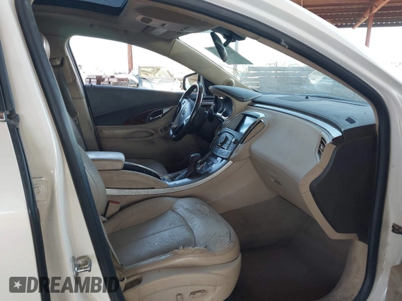 2010 Buick LaCrosse CXS with VIN 1G4GE5GV0AF284805, listed as a IAAI auction lot 42298413 with 159,189 mi miles and . Bid and sale history available at DreamBid. Image 5.
