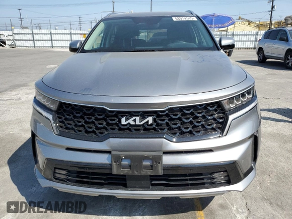 2023 Kia Sorento EX с VIN KNDRH4LGXP5194632, выставлен на аукционе Copart как лот 58979545 с пробегом 23 591 миль миль и Списание • Salvage title. История ставок и продаж доступна на DreamBid. Изображение 5.