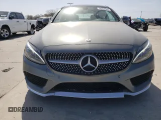 2017 Mercedes-Benz C 300 with VIN WDDWJ4KB6HF346999, listed as a Copart auction lot 50258965 with 105,242 mi miles and Salvage Title. Bid and sale history available at DreamBid. Image 5.