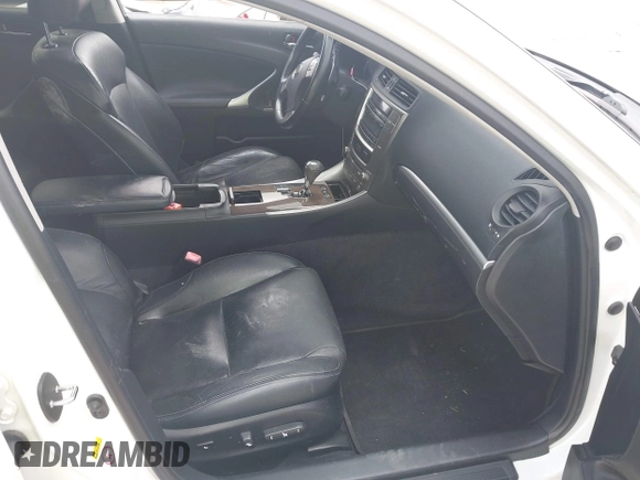 2012 Lexus IS 250 with VIN JTHCF5C27C5060417, listed as a IAAI auction lot 41938870 with 72,010 mi miles and . Bid and sale history available at DreamBid. Image 5.