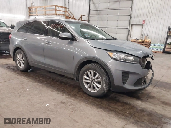 2020 Kia Sorento LX with VIN 5XYPG4A31LG627301, listed as a IAAI auction lot 41390047 with 68,312 mi miles and . Bid and sale history available at DreamBid. Image 1.
