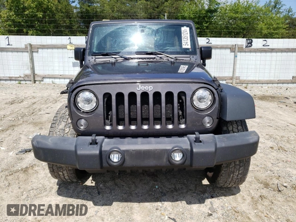 2018 Jeep Wrangler JK Unlimited Sport S with VIN 1C4BJWDG4JL863268, listed as a Copart auction lot 54135124 with 109,417 mi miles and Salvage Title. Bid and sale history available at carsss.com. Image 5.